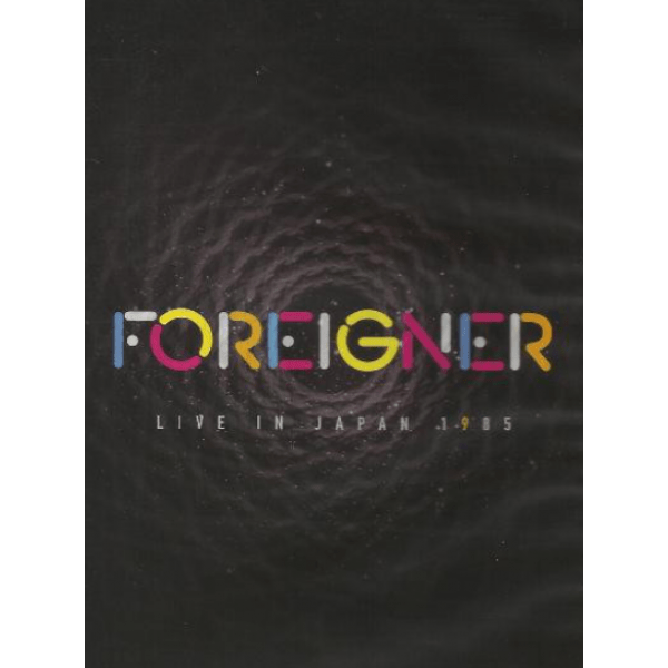 DVD Foreigner Live In Japan 1985